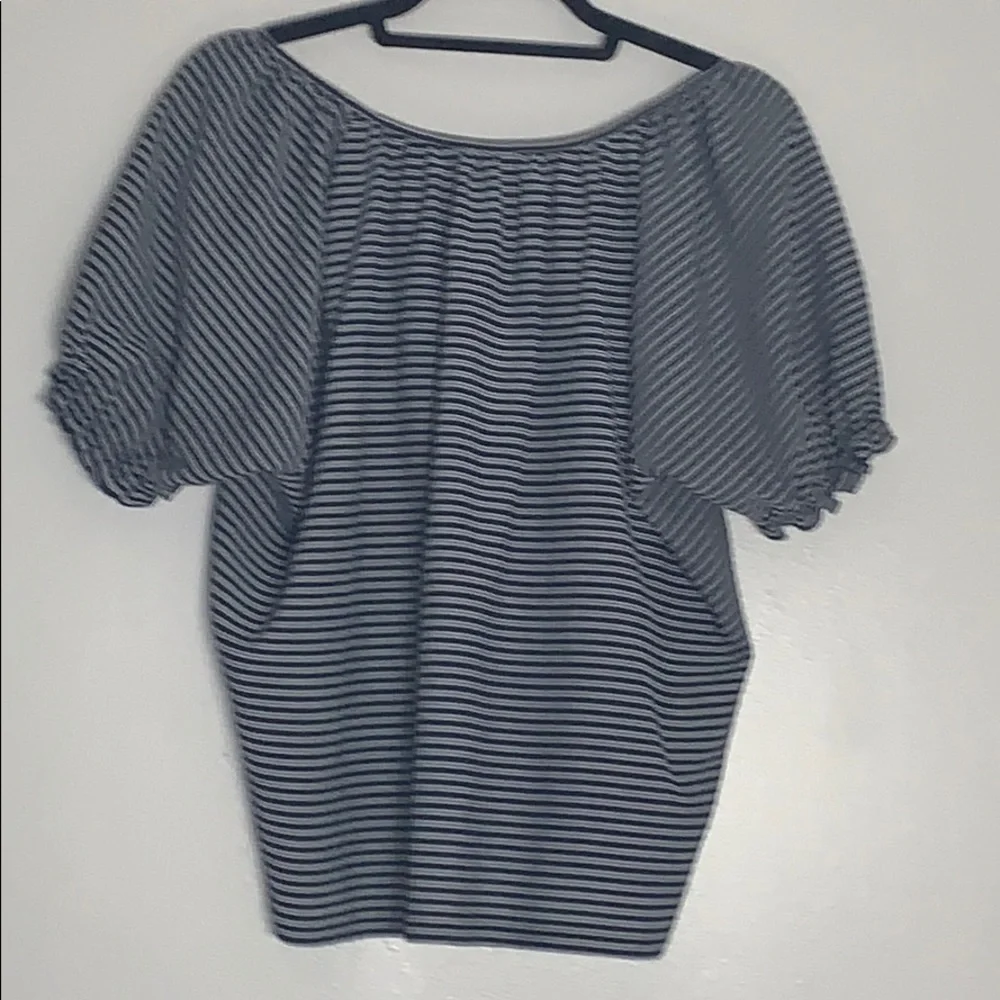 Madewell Texture & Thread Peasant Boho shirt shirt sleeve size XL